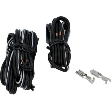 FISCHER Fahrrad-Kabel-Set, 2-adrig, mit Kabelschuh