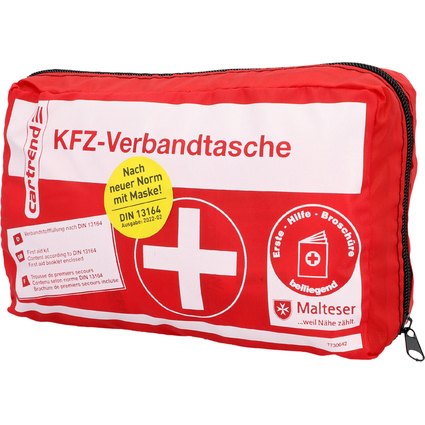 cartrend KFZ-Verbandtasche, rot