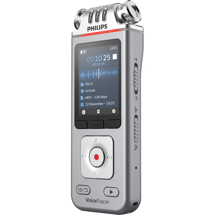 PHILIPS Audiorecorder DVT4110, 8 GB Speicher