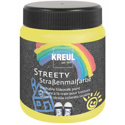 KREUL Straenmalfarbe STREETY, gummientengelb, 200 ml