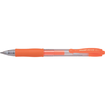 PILOT Gelschreiber G2 07 Neon, neonorange