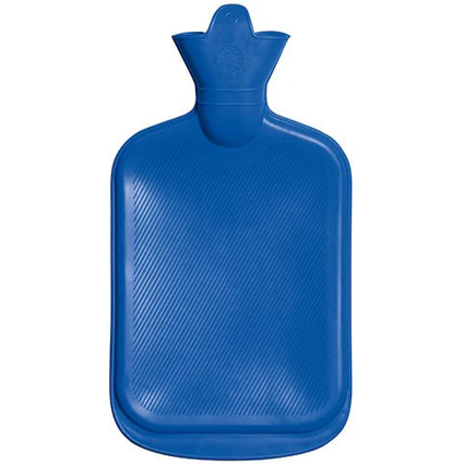 Lifemed Wrmflasche, Fassungsvermgen: 2 l, blau