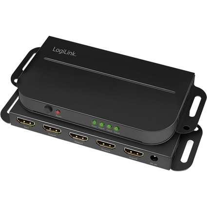 LogiLink Ultra Slim 4K Pro HMDI Splitter, Montagehalterung