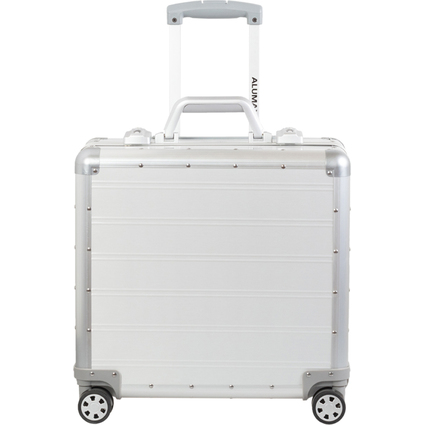 ALUMAXX Business Trolley GEMINI, mit TSA-Schloss, silber