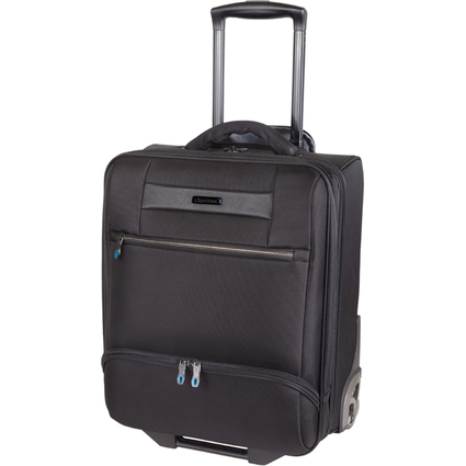 LiGHTPAK Business Trolley LANDO, 1680D Nylon, schwarz