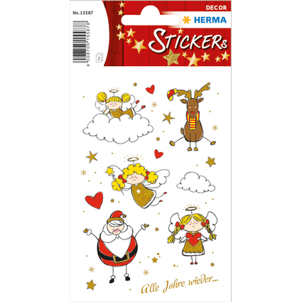 HERMA Weihnachts-Sticker DECOR "Engelchen Adele"