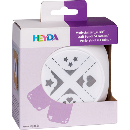 HEYDA Flexi-Motivstanzer "4-Eck"