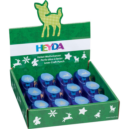 HEYDA Weihnachts-Motivstanzer, gro, Bambi-Display