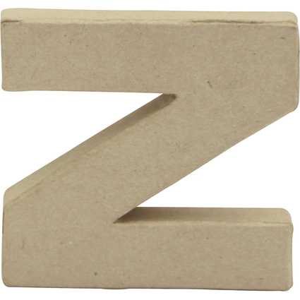 dcopatch 3D-Buchstabe "z", Pappmach, 90 x 85 mm