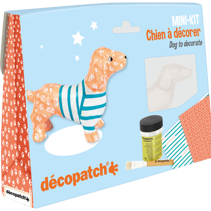 dcopatch Pappmach-Set "Dackel", 5-teilig