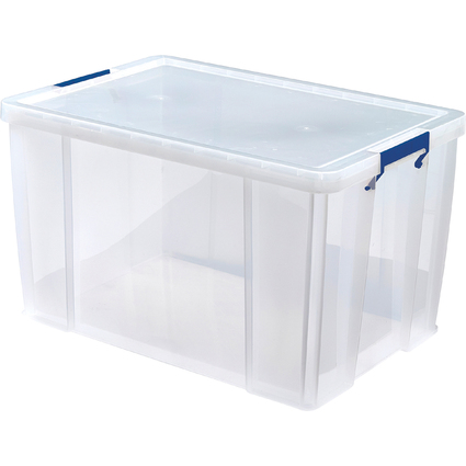 Fellowes Aufbewahrungsbox ProStore, 85 Liter, transparent