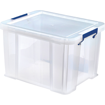 Fellowes Aufbewahrungsbox ProStore, 36 Liter, transparent