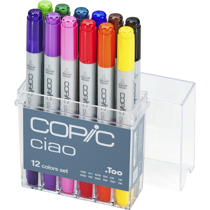 COPIC Marker ciao, 12er Set