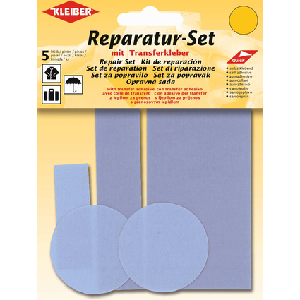 KLEIBER Flicken-Reparatur-Set, flieder