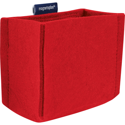 magnetoplan Stiftekcher magnetoTray, medium, rot