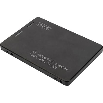 DIGITUS 2,5" SATA Festplattenadapter M.2 oder mSATA