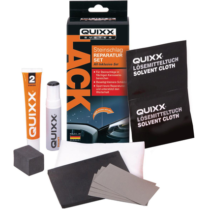 QUIXX Lack-Steinschlag Reparatur-Set, rot