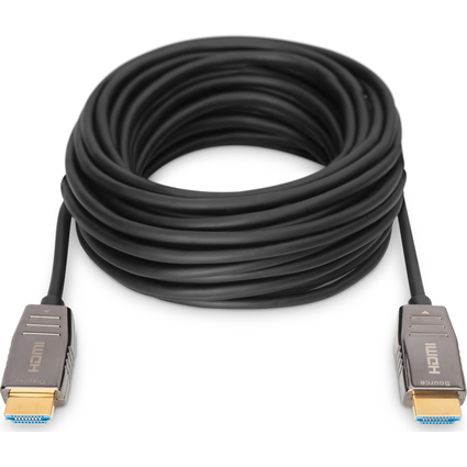 DIGITUS HDMI AOC Hybrid Glasfaserkabel, UHD 8K, 10 m