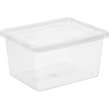 plast team Aufbewahrungsbox BASIC BOX, 20 Liter