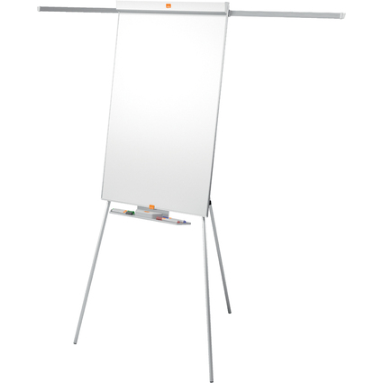 nobo Flipchart Mobil Stahl Nano Clean, magnethaftend, wei