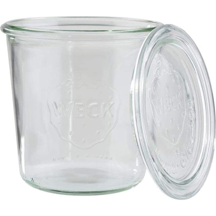 APS Weck-Glas mit Deckel, Sturz-Form, 290 ml, 6er Set