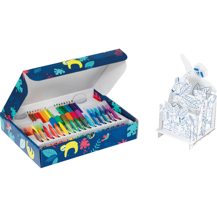 Maped Creativ Zeichenset COLOURING KIT, 50-teilig