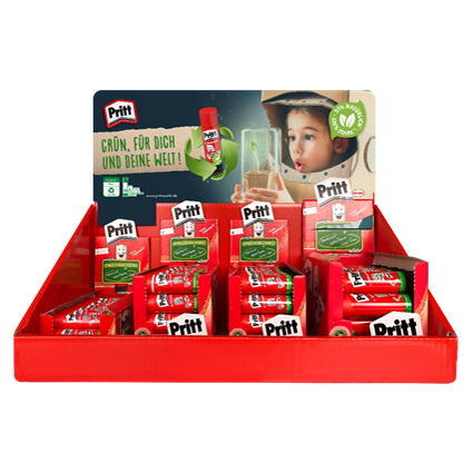 Pritt Klebestifte, 97er Display + gratis SOMAT Tabs