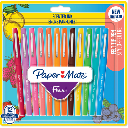 Paper:Mate Faserschreiber Flair SCENTED, 12er Blister