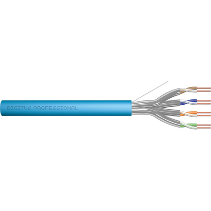 DIGITUS Installationskabel, Kat. 6A, U/FTP, 500 m, blau