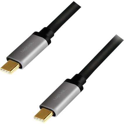 LogiLink USB 3.2 Kabel, USB-C Stecker - USB-C Stecker, 1,5 m