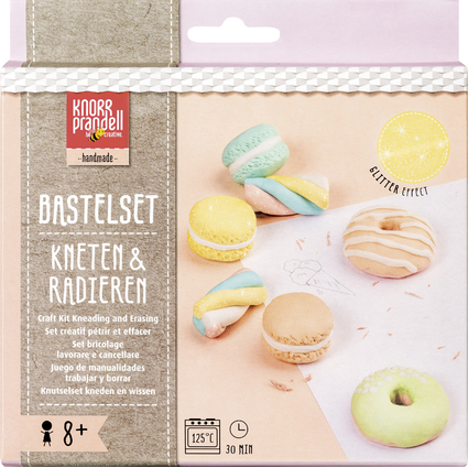 KNORR prandell Bastelset Kneten & Radieren Sugar Sweets