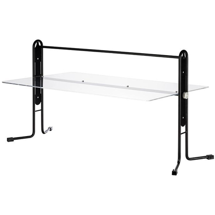 APS Hygieneschutz BUFFET GUARD, schwarz/transparent