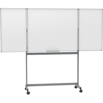 MAUL Mobile Weiwand-Klapptafel MAULstandard, 1.000x1.200 mm