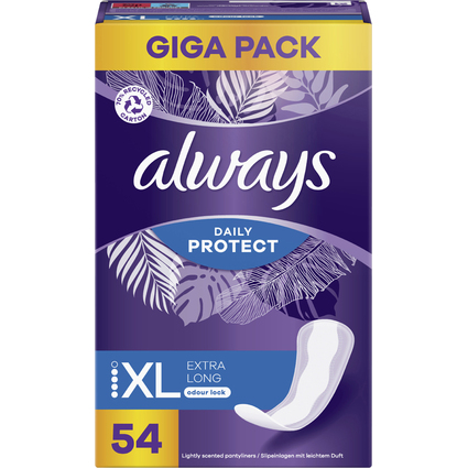 always Slipeinlage Daily Protect Extra Long, Gigapack