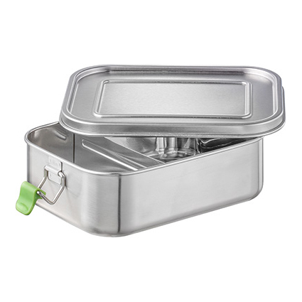 APS Lunchbox "L", aus mattiertem Edelstahl, 1,1 Liter