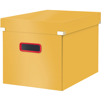 LEITZ Ablagebox Click & Store Cosy Cube, gelb