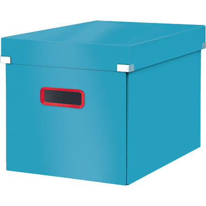 LEITZ Ablagebox Click & Store Cosy Cube, blau