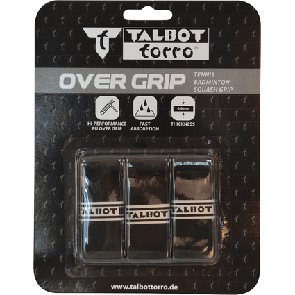 TALBOT torro Griffband Overgrip, 3er Blister