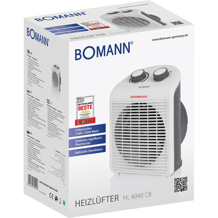 BOMANN Heizlfter HL 6040 CB, wei