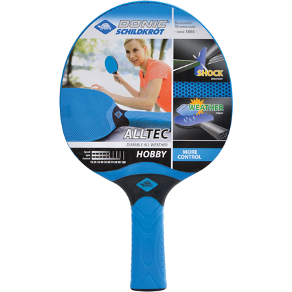 DONIC SCHILDKRT Tischtennisschlger "Alltec Hobby", blau