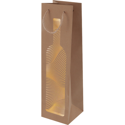 SUSY CARD Flaschentte "Golden bottle", fr 1 Flasche