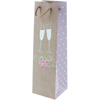 SUSY CARD Flaschentte "Mdelsabend", fr 1 Flasche