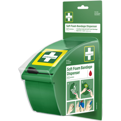 CEDERROTH Pflasterspender "Soft Foam Bandage"