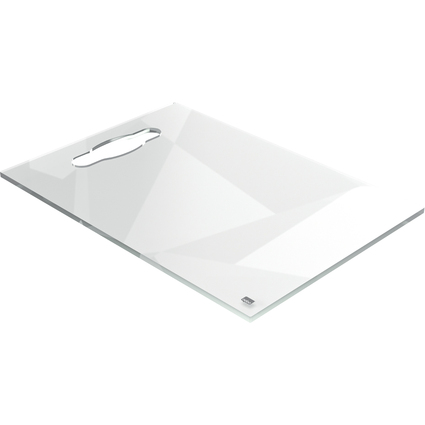 nobo Acryl-Notiztafel mit Griffloch, DIN A4, randlos