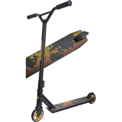 SCHILDKRT Tretroller Stunt Scooter Untwist Fire