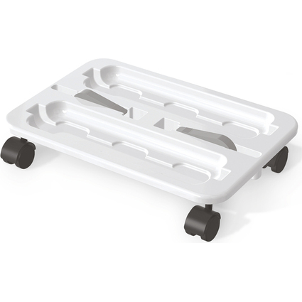 deflecto Caddy-Rollwagen "Stack 'N' Go", wei