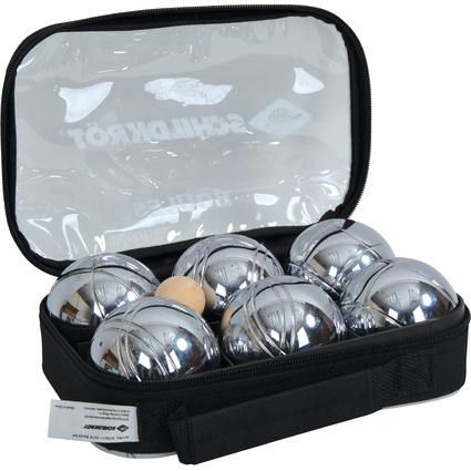 SCHILDKRT Boule / Boccia / Petanque-Set, Stahl