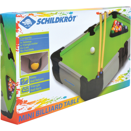 SCHILDKRT Mini Tischbillard, (B)500 x (T)30 x (H)90 mm