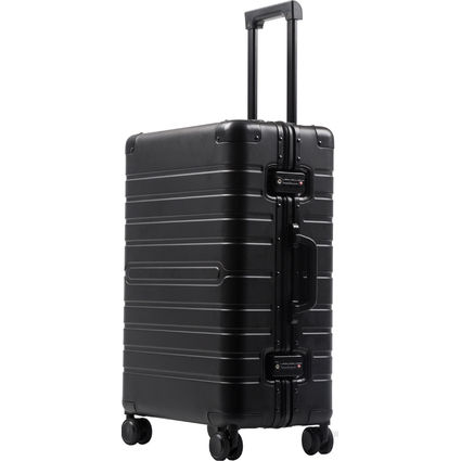 ALUMAXX Reisetrolley Gravity, aus Aluminium, schwarz