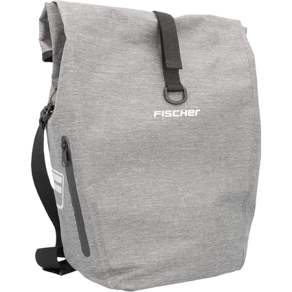 FISCHER Fahrrad-Gepcktrgertasche City, grau